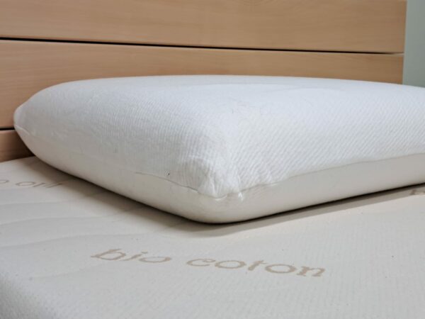 Oreiller carré en 100% latex naturel